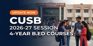 CUSB to Launch 4-Year Integrated B.Ed Courses from 2026-27 Session